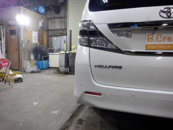 ヴェルファイア2.4 Z プラチナセレクションII 4WD　ナビ・TV・Bカメラ・両側パワスラ・ETC・本州仕入・B/T・フリップダウンモニター・パワーバックドア・HID・フォグランプ・スマートキー 2400