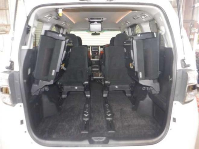 ヴェルファイア2.4 Z プラチナセレクションII 4WD　ナビ・TV・Bカメラ・両側パワスラ・ETC・本州仕入・B/T・フリップダウンモニター・パワーバックドア・HID・フォグランプ・スマートキー 2400