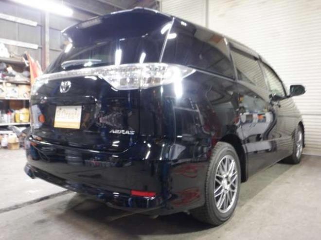 エスティマ2.4 アエラス 4WD　ナビ・TV・B/T・Bカメラ・両側パワスラ　ETC　クルコン　エンスタ　フリップダウンモニター　ワイパーデアイサー　HID　フォグランプ 2400