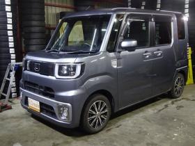 ウェイク　X ファインセレクション SA 4WD　ナビ・TV・B/T・Bカメラ・ターボ・パワスラ・LEDヘッドライト・スマートキー・プッシュスタート・シートヒーター・アイドリングストップ・フォグランプ・スマアシ 660