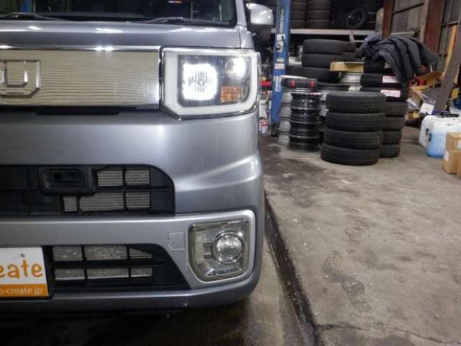 ウェイクX ファインセレクション SA 4WD　ナビ・TV・B/T・Bカメラ・ターボ・パワスラ・LEDヘッドライト・スマートキー・プッシュスタート・シートヒーター・アイドリングストップ・フォグランプ・スマアシ 660