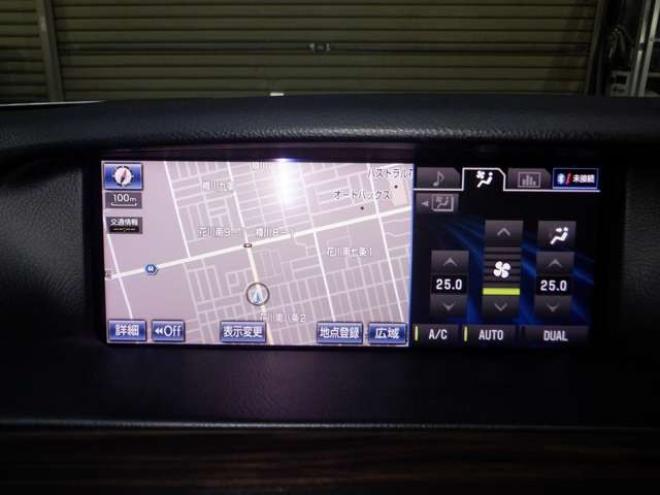 レクサスLSハイブリッド 600h バージョンC Iパッケージ 4WD　本州仕入　4WD　ナビ　TV　B/T　USB バックカメラ　ETC　クルコン　パワーシート　エアシート　シートヒーター&クーラー　黒革シート　パワーバックドア　全ドアイージークローザー　LEDヘッドライト　フォグ 5000