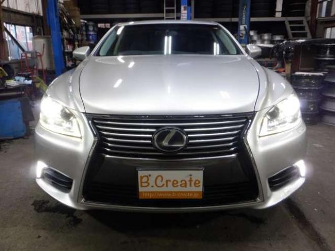 レクサスLSハイブリッド 600h バージョンC Iパッケージ 4WD　本州仕入　4WD　ナビ　TV　B/T　USB バックカメラ　ETC　クルコン　パワーシート　エアシート　シートヒーター&クーラー　黒革シート　パワーバックドア　全ドアイージークローザー　LEDヘッドライト　フォグ 5000