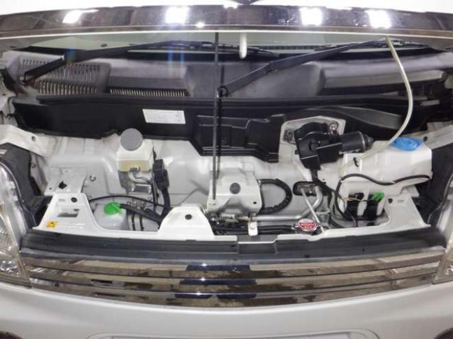 エブリィワゴン PZターボ ディスチャージヘッドランプ装着車 4WD　本州仕入・ナビ・TV・Bカメラ・パワスラ・シートヒーター・キーレス・HID・ETC・社外エンスタ・フォグランプ・オートエアコン・リアヒーター・電動格納・ドアバイザーDVD再生 660