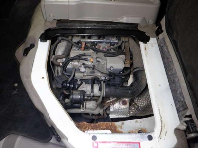 エブリィワゴン PZターボ ディスチャージヘッドランプ装着車 4WD　本州仕入・ナビ・TV・Bカメラ・パワスラ・シートヒーター・キーレス・HID・ETC・社外エンスタ・フォグランプ・オートエアコン・リアヒーター・電動格納・ドアバイザーDVD再生 660