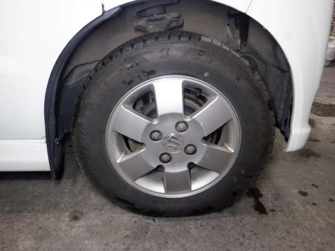 エブリィワゴン PZターボ ディスチャージヘッドランプ装着車 4WD　本州仕入・ナビ・TV・Bカメラ・パワスラ・シートヒーター・キーレス・HID・ETC・社外エンスタ・フォグランプ・オートエアコン・リアヒーター・電動格納・ドアバイザーDVD再生 660