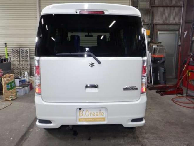 エブリィワゴン PZターボ ディスチャージヘッドランプ装着車 4WD　本州仕入・ナビ・TV・Bカメラ・パワスラ・シートヒーター・キーレス・HID・ETC・社外エンスタ・フォグランプ・オートエアコン・リアヒーター・電動格納・ドアバイザーDVD再生 660