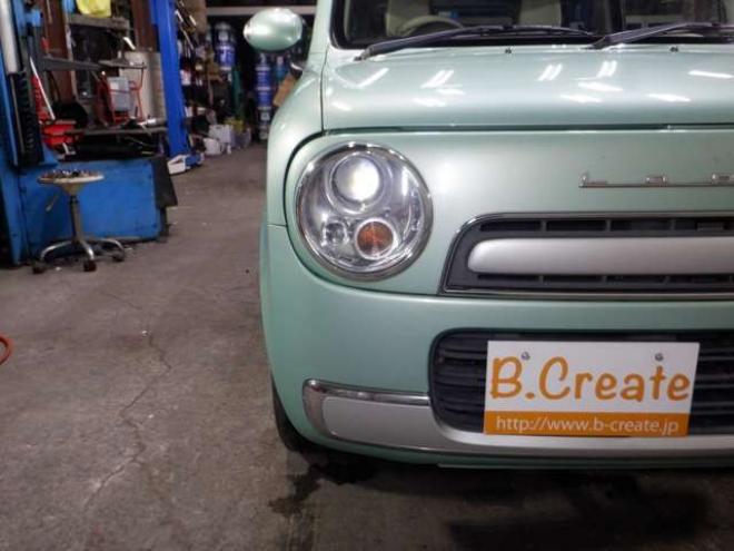 ラパンショコラ X 4WD　ナビ・TV・DVD再生・バックカメラ・スマートキー・プッシュスタート・HID・シートヒーター・アイドリングストップ・ETC・社外エンスタ・ベンチシート・ドアバイザー・オートライト 660