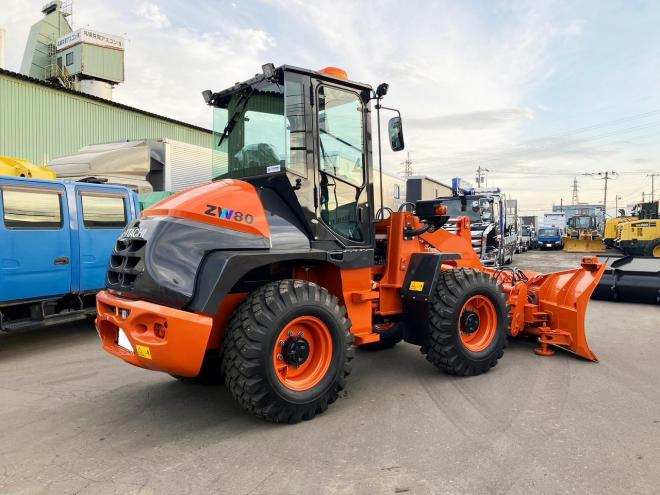 ホイールローダ未使用　日立　ZW80S-5B　マルチプラウ仕様　建機