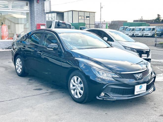 マークX2.5 250S Four 4WD　本州仕入　純正ナビ　軽減ブレーキ　社外ライト　スマートキー　シートヒーター　クルーズコントロール　バックカメラ　純正アルミ　MTモード付　フォグ　レーンキープアシスト　HID　盗難防止装置　パワーシート 2500 ５Dr