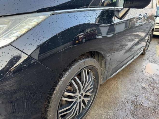 オデッセイ2.4 アブソルート EX 4WD　両側Pスライド　ナビ　TV　Bカメラ　Bluetooth　ハーフレザーシート 2400