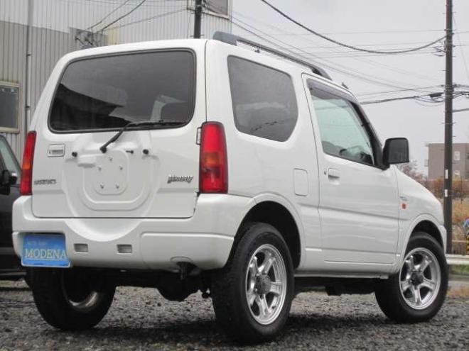 ジムニーワイルドウインド 4WD　社外アルミ ナビ&フルセグTV エンジンスターター シート&ミラーヒーター フォグ ドアバイザー ABS スタッドレス+アルミセット積込み 1年間走行無制限保証付 660