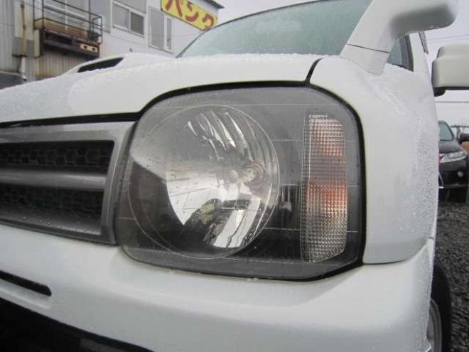 ジムニーワイルドウインド 4WD　社外アルミ ナビ&フルセグTV エンジンスターター シート&ミラーヒーター フォグ ドアバイザー ABS スタッドレス+アルミセット積込み 1年間走行無制限保証付 660