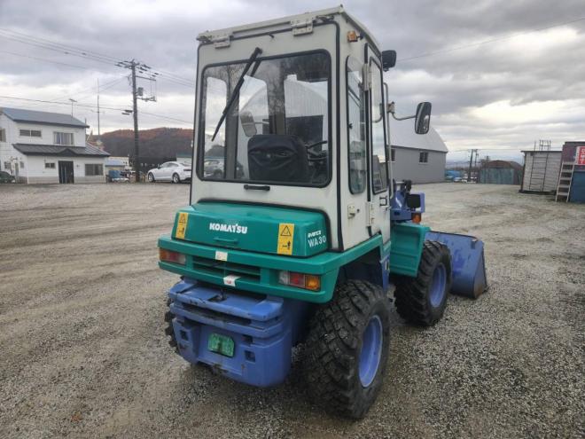 ホイールローダWA30-5E0　スノータイヤ　苫小牧ヤード 4WD