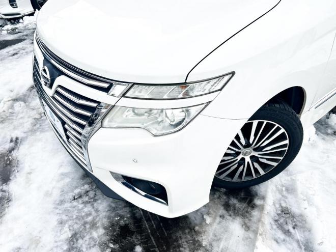 エルグランド250ハイウェイスターS 4WD　ローンが不安な方＜優遇ローン＞本州仕入 両側パワースライドドア　純正HDDナビ 4WD