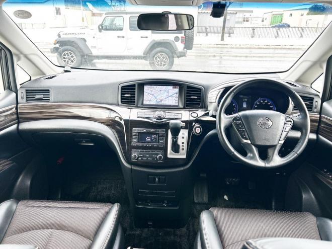 エルグランド250ハイウェイスターS 4WD　ローンが不安な方＜優遇ローン＞本州仕入 両側パワースライドドア　純正HDDナビ 4WD