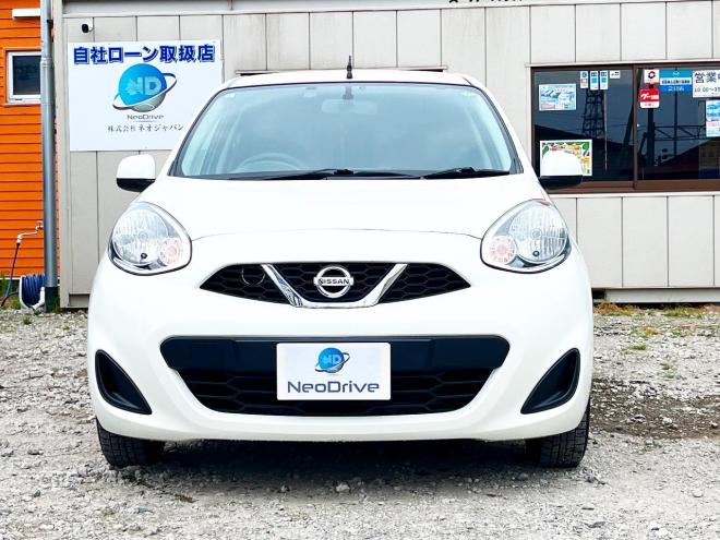 マーチ5ドア1.2X FOUR Vセレクション 4WD　ローンが不安な方＜優遇ローン＞　1年保証付 寒冷地仕様　純正ナビ