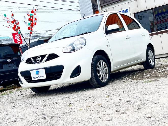 マーチ5ドア1.2X FOUR Vセレクション 4WD　ローンが不安な方＜優遇ローン＞　1年保証付 寒冷地仕様　純正ナビ