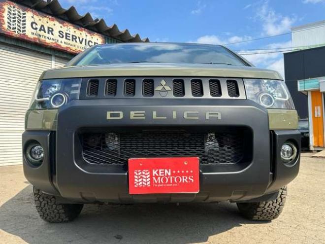 デリカD：5 2.2 D パワーパッケージ ディーゼルターボ 4WD　リフトUP/サイドガード/両側パワスラ/ETC 2300