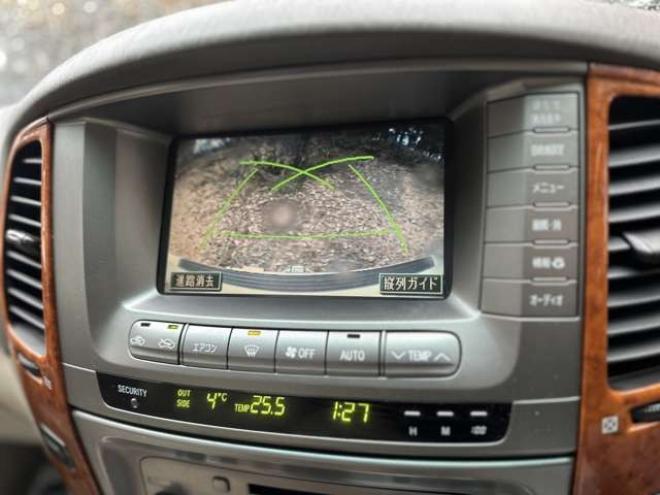 ランドクルーザー100 4.2 VXリミテッド Gセレクション ディーゼルターボ 4WD　ハイトコントロール　ヒッチメンバー　純正ナビ　バックカメラ　ベージュ革シート　シートヒーター　ETC　パワーウィンドウ　パワステ　サンルーフ　キーレスエントリー 4200