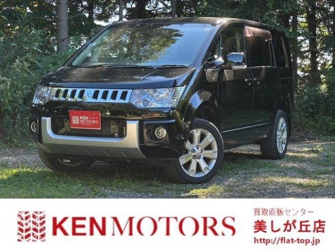 デリカD：5 2.2 D パワーパッケージ ディーゼルターボ 4WD　ワンオーナー/記録簿/社外ナビ/Bカメラ/ETC 2300