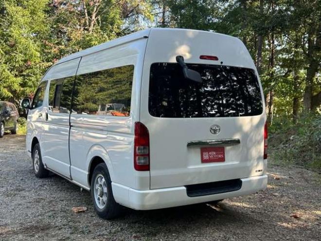 ハイエースバン2.7 DX ワイド スーパーロング ハイルーフ GLパッケージ 4WD　ハイルーフ　サブバッテリー　ベットキット　ワンオーナー　パワステ　パワーウィンドウ　キーレス　片側スライドドア 2700