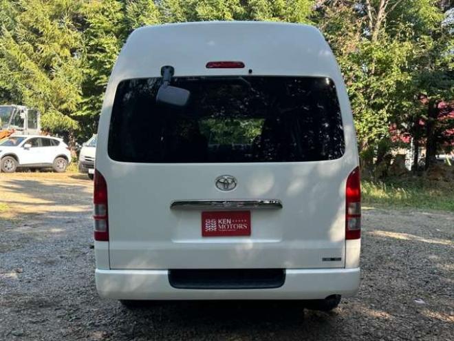 ハイエースバン2.7 DX ワイド スーパーロング ハイルーフ GLパッケージ 4WD　ハイルーフ　サブバッテリー　ベットキット　ワンオーナー　パワステ　パワーウィンドウ　キーレス　片側スライドドア 2700