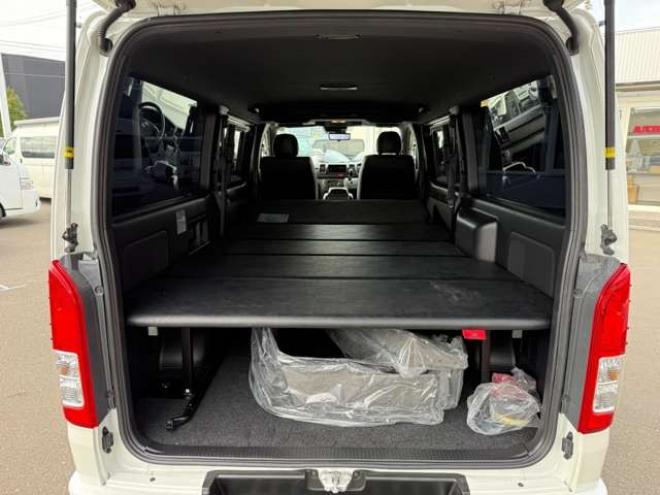 ハイエースバン2.8 スーパーGL ダークプライムII ロングボディ ディーゼルターボ 4WD　ワンオーナー 寒冷地仕様 パノラミックビューモニター デジタルインナーミラー 415COBRA CL-3フロントリップ CL-2サイドステップ　CL-ステップリアバンパー　ステージ2　バッドラッカー18インチアルミ　トーヨーH30 2800