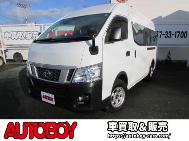 キャラバンNV350 2.5 DX スーパーロングボディ ハイルーフ ディーゼルターボ 4WD　パートタイム4WD/ETC/フルセグTV/バックカメラ/キーレス/純正エンジンスターター/両側スライドドア 2500