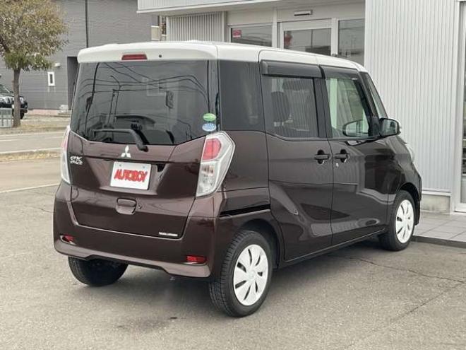 eKスペースG セーフティ パッケージ 4WD　プッシュスタート　スマートキー　電動スライドドア(左)　360°カメラ　バックカメラ　シートヒーター　エンジンスターター　純正オーディオ 660