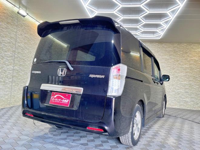 ステップワゴン2.0スパーダZ 4WD 5年保証 スマキー 両側パワスラ ナビ ETC 寒冷地仕様 禁煙 車検整備2年付 修復歴無