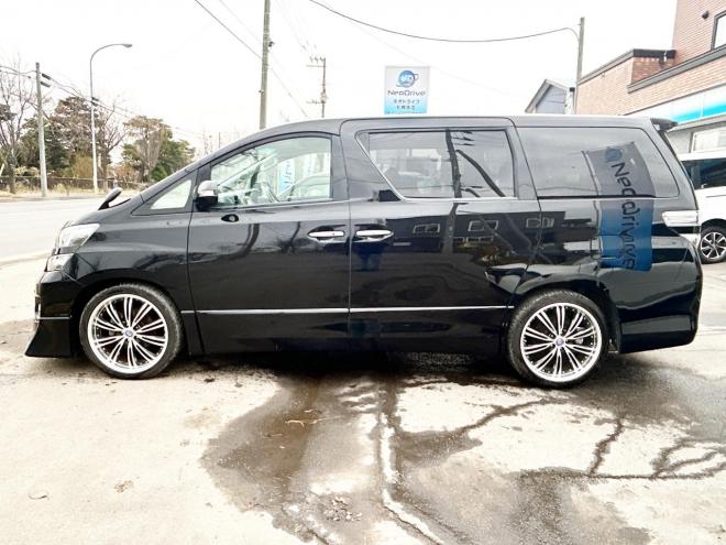 ヴェルファイア2.4Z 4WD　ローンが不安な方＜優遇ローン＞　本州仕入 モデリスタエアロ　後期型　純正ナビ　後席モニター　パワースライド 4WD 2400 5Dr