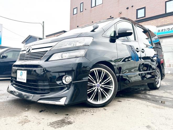 ヴェルファイア2.4Z 4WD　ローンが不安な方＜優遇ローン＞　本州仕入 モデリスタエアロ　後期型　純正ナビ　後席モニター　パワースライド 4WD 2400 5Dr