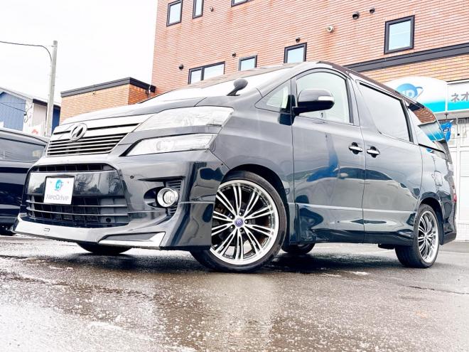 ヴェルファイア2.4Z 4WD　ローンが不安な方＜優遇ローン＞　本州仕入 モデリスタエアロ　後期型　純正ナビ　後席モニター　パワースライド 4WD 2400 5Dr