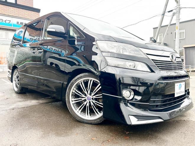 ヴェルファイア2.4Z 4WD　ローンが不安な方＜優遇ローン＞　本州仕入 モデリスタエアロ　後期型　純正ナビ　後席モニター　パワースライド 4WD 2400 5Dr