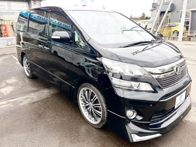 ヴェルファイア2.4Z 4WD　ローンが不安な方＜優遇ローン＞　本州仕入 モデリスタエアロ　後期型　純正ナビ　後席モニター　パワースライド 4WD 2400 5Dr