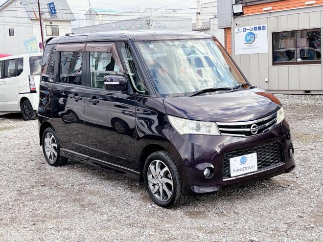 ルークス660ハイウェイスター 4WD　ローンが不安な方＜優遇ローン＞寒冷地仕様　片側パワースライドドア