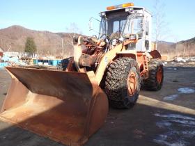 ホイールローダ　LX120　ワンタッチマルチプラウ＆バケット