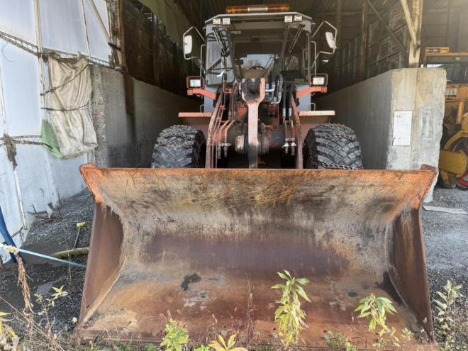 ホイールローダLX120　ワンタッチマルチプラウ＆バケット