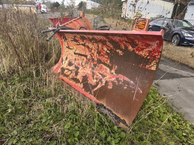 ホイールローダLX120　ワンタッチマルチプラウ＆バケット