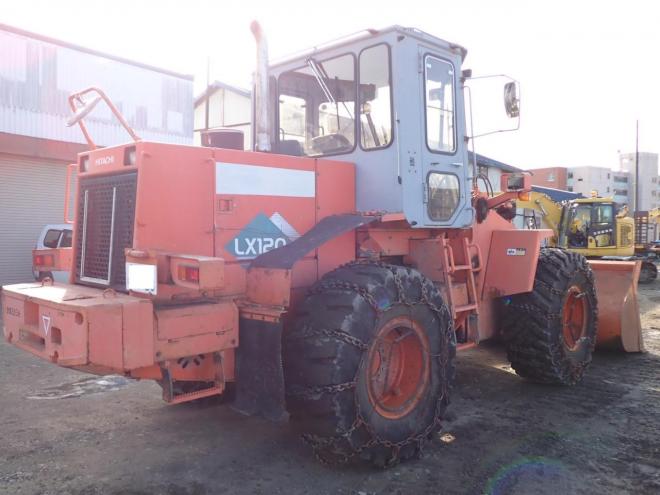 ホイールローダLX120　ワンタッチマルチプラウ＆バケット　恵庭ヤード