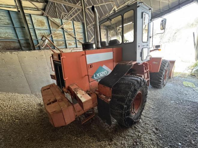 ホイールローダLX120　ワンタッチマルチプラウ＆バケット