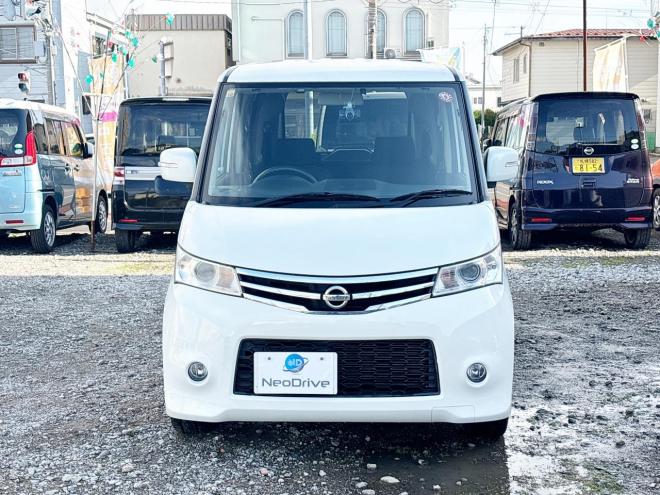 ルークス660ハイウェイスター 4WD　ローンが不安な方＜優遇ローン＞本州仕入 1年保証　寒冷地仕様　社外ナビ