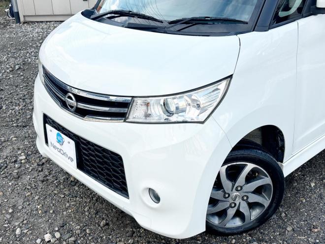 ルークス660ハイウェイスター 4WD　ローンが不安な方＜優遇ローン＞本州仕入 1年保証　寒冷地仕様　社外ナビ