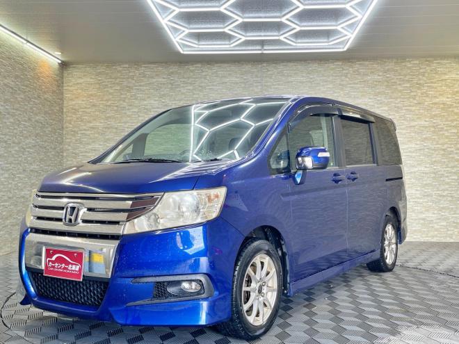 ステップワゴン2.0スパーダS 4WD 5年保証 パワスラ ナビTV Bカメ ETC 寒冷地仕様 禁煙 車検整備2年付 修復歴無