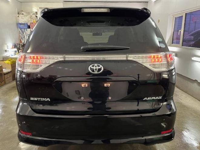 エスティマアエラス　本州仕入　後期型　寒冷地仕様　禁煙車　ＷＡＫＯＳバリアスコーティング済　純正１８インチＡＷ　社外１６ＡＷ＋スタッドレスタイヤ付　両側パワースライドドア　アルパイン９インチＨＤＤナビ（フルセグ地デジ　ＤＶＤ再生　Ｂｌｕｅｔｏｏｔｈ）＋バックカメラ　エンジンスターター　ＰＵＳＨスタート　スマートキー　クルーズコントロール　タイミングチェーン車　ＨＩＤ ヘッドライト　ビルトインＥＴＣ  4WD 2400 5Dr