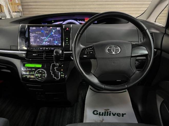 エスティマアエラス　本州仕入　後期型　寒冷地仕様　禁煙車　ＷＡＫＯＳバリアスコーティング済　純正１８インチＡＷ　社外１６ＡＷ＋スタッドレスタイヤ付　両側パワースライドドア　アルパイン９インチＨＤＤナビ（フルセグ地デジ　ＤＶＤ再生　Ｂｌｕｅｔｏｏｔｈ）＋バックカメラ　エンジンスターター　ＰＵＳＨスタート　スマートキー　クルーズコントロール　タイミングチェーン車　ＨＩＤ ヘッドライト　ビルトインＥＴＣ  4WD 2400 5Dr