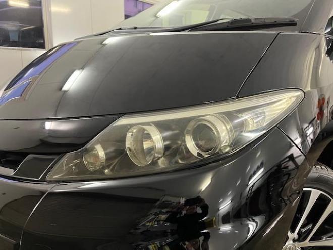 エスティマアエラス　本州仕入　後期型　寒冷地仕様　禁煙車　ＷＡＫＯＳバリアスコーティング済　純正１８インチＡＷ　社外１６ＡＷ＋スタッドレスタイヤ付　両側パワースライドドア　アルパイン９インチＨＤＤナビ（フルセグ地デジ　ＤＶＤ再生　Ｂｌｕｅｔｏｏｔｈ）＋バックカメラ　エンジンスターター　ＰＵＳＨスタート　スマートキー　クルーズコントロール　タイミングチェーン車　ＨＩＤ ヘッドライト　ビルトインＥＴＣ  4WD 2400 5Dr