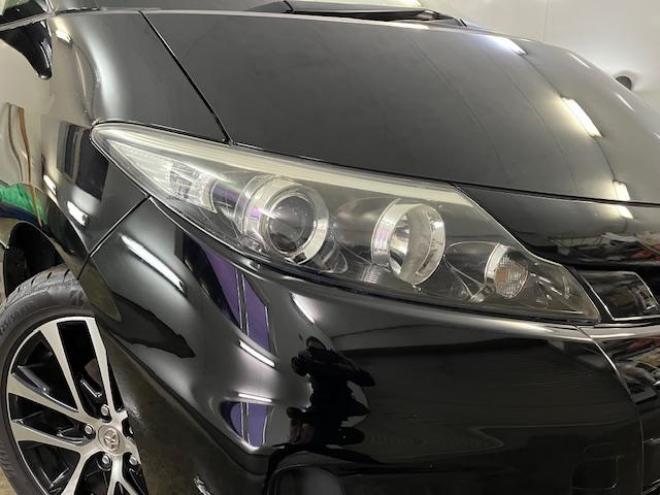 エスティマアエラス　本州仕入　後期型　寒冷地仕様　禁煙車　ＷＡＫＯＳバリアスコーティング済　純正１８インチＡＷ　社外１６ＡＷ＋スタッドレスタイヤ付　両側パワースライドドア　アルパイン９インチＨＤＤナビ（フルセグ地デジ　ＤＶＤ再生　Ｂｌｕｅｔｏｏｔｈ）＋バックカメラ　エンジンスターター　ＰＵＳＨスタート　スマートキー　クルーズコントロール　タイミングチェーン車　ＨＩＤ ヘッドライト　ビルトインＥＴＣ  4WD 2400 5Dr