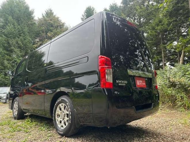 キャラバンNV350 2.5 プレミアムGX ロングボディ ディーゼルターボ 4WD　パワーウィンドウ　パワステ　社外ナビ　社外アルミ　ABS　キーレス　バックカメラ　エンジンスターター　ETC　リアヒーター　リアクーラー　盗難防止装置 2500